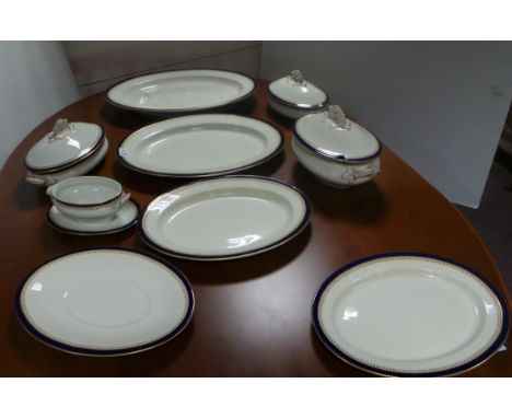 Assorted lot of Royal Worcester Tureens and ashets