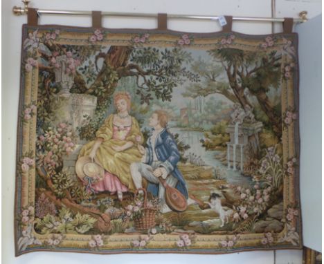 Tapestry wall hanger 