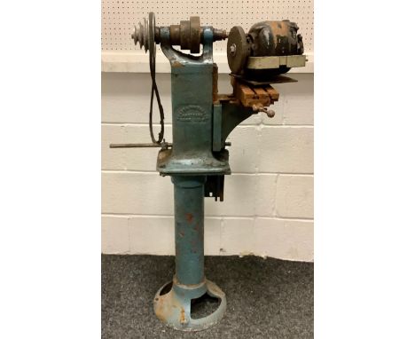 A Pratt and Whitney vintage surface grinder. 115cm high. 