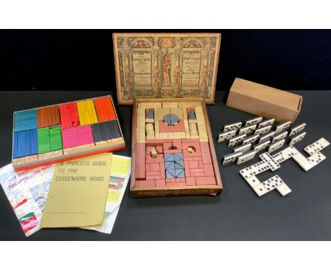 An early 20th century Richter's Anchor blocks No.6, German, an educational architectural construction toy containing various 