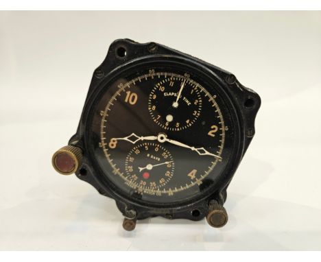 A WWII Jaeger Watch Co. 8 day cockpit clock 