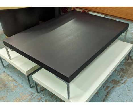 ATTRIBUTED B&amp;B ITALIA CHARLES TABLE, by Antonio Citterio, 120cm x 90cm x 26cm. 