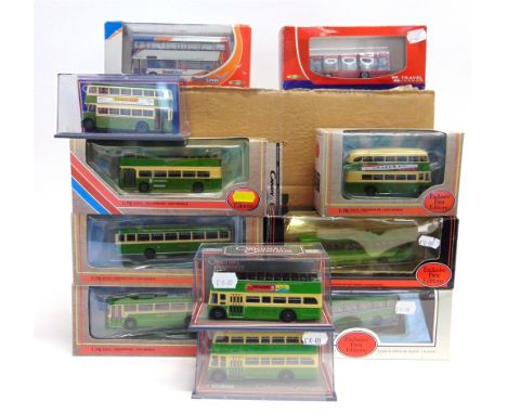 TWENTY-ONE ASSORTED 1/76 SCALE DIECAST MODEL BUSES  by Creative Master Northcord (11) and others, including ten in Southdown 