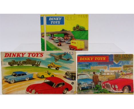ASSORTED TOY & MODEL PRODUCT CATALOGUES  comprising those for Dinky, 7th edition, 8th edition & 11th edition (1963); Matchbox