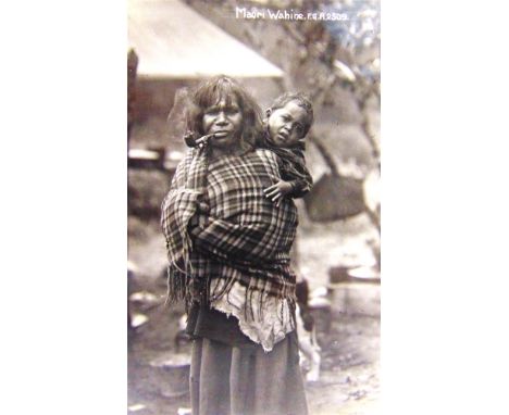 POSTCARDS - TOPOGRAPHICAL & OTHER  Approximately 265 cards, including real photographic views of a Maori Wahine; Hawks Craig,