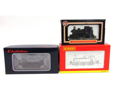 [OO GAUGE]. THREE ASSORTED LOCOMOTIVES  comprising an Electrotren No.GV2004, Taff Vale Railway 0-6-0 tank locomotive, 264, bl