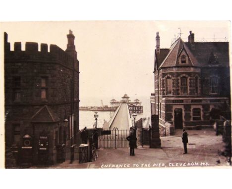 POSTCARDS - SOMERSET  Approximately seventy-seven cards, including real photographic views of the North Somerset Imperial Yeo