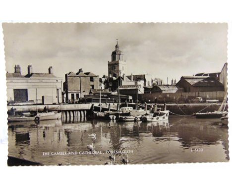 POSTCARDS - ASSORTED  Over 700 cards, including real photographic views of Birdham Pool, near Chichester; the Old Vicarage & 