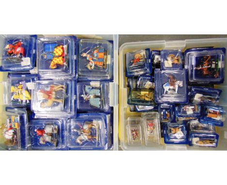 APPROXIMATELY NINETY-THREE DEL PRADO 'MEDIEVAL WARRIORS' MODEL SOLDIERS  mounted and on foot, each in original packaging, wit