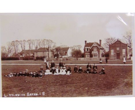 POSTCARDS - TOPOGRAPHICAL & OTHER  Approximately 142 cards, including real photographic views of Preston Candover; Littlewick