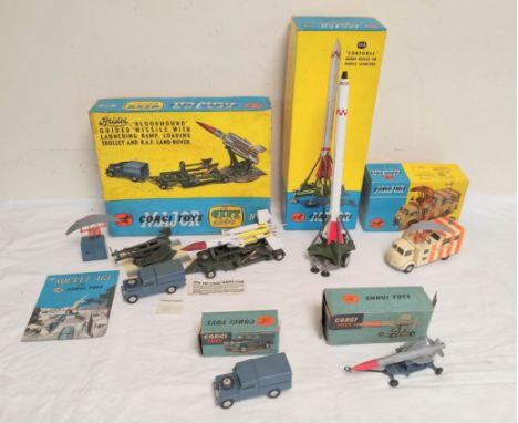 Corgi. Rocket Age Gift Sets to include No 4 Bristol Bloodhound Guided Missile With Launching Ramp, Loading Trolley &amp; R.A.