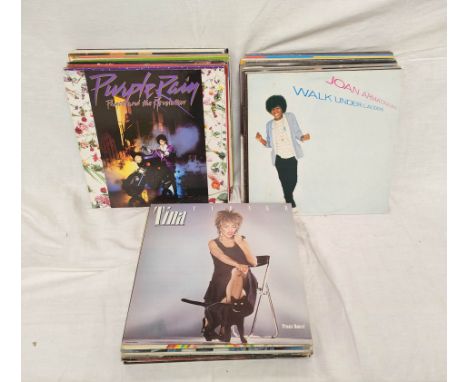 Large collection of records from the 70's and 80's mostly to include Michael Jackson, Boomtown Rats, Murray Head, Prince, etc