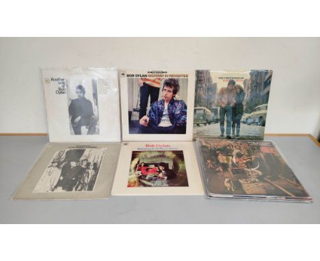 Eleven Bob Dylan Lps to include The Freewheelin Bob Dylan BPG 62193 (1st press with textured CBS label), a stereo issue of Hi