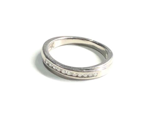 .950 Palladium diamond ring (2.6g) 