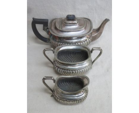 SILVER PLATED TEA SET STAMPED S&amp;RS