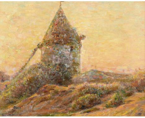                     RICARD-CORDINGLEY,             Georges(1873 Lyon - 1939)    Südliche impressionistische LandschaftÖl/Lein