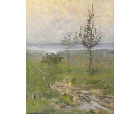                     BEGGROW-HARTMANN,             Olga(1862 Heidelberg - 1922 München)    Russische Landschaft bei St. Peters