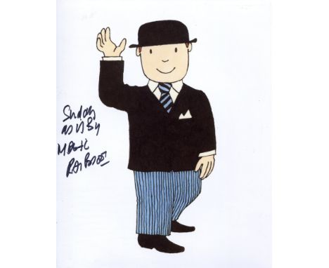 Mr Benn. 8x10 photo from the children s TV series Mr Benn signed by series narrator Ray Brooks who has added the series catch