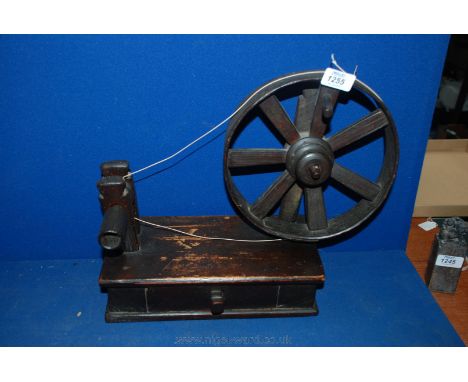 An antique lace Bobbin Winder, a/f