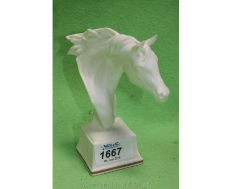 A Royal Worcester Parian figure of 'Phaethon', 5" tall.