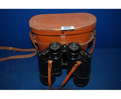 A cased pair of Zenith 10 x 50 Binoculars.