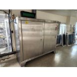 control panel, stainless steel, for Filling Line 2 [wall must be removed prior to removal] (