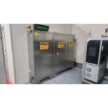 control panel for filling line, stainless steel