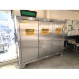Bosch control panel, stainless steel, for Filling Line 1 [wall must be removed prior to removal] (