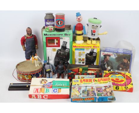 Mego Corp - Chad Valley - SPP - Hope - A collection of vintage toys including a Mego Corp Batman and Urko from Planet Of The 