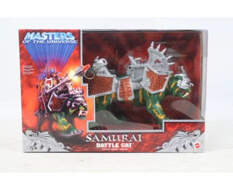 MOTU - He Man - Samurai Battle Cat - Mattel. A boxed, factory sealed Samurai Battle Cat appearing in Mint condition. 2002 #57