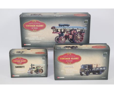 Corgi - Three boxed Limited Edition diecast model vehicles from Corgi's 'Vintage Glory of Steam' series. Lot consists of #803