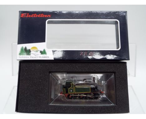 Hornby Electrotren (Golden Valley Hobbies) - an HO scale 0-6-0T tank locomotive, Great Western green livery, running no 629, 