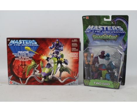 MOTU - Mattel - He Man - Attack Squid - Two Bad. A factory sealed 2002 Skeletor Attack Squid #47225 appearing in Mint Conditi