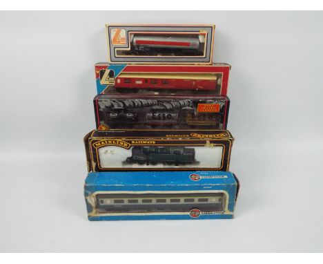 Bachmann - Lima - Mainline - A collection of OO gauge items including boxed 0-6-2T N2 Class tank engine number 9522 in LNER g