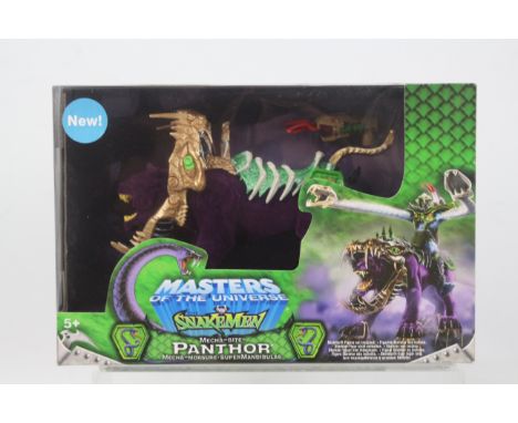 MOTU - He Man - Panthor - Mattel. A boxed, factory sealed Mecha-bite Panthor appearing in Mint condition. 2003 #B4112. (This 