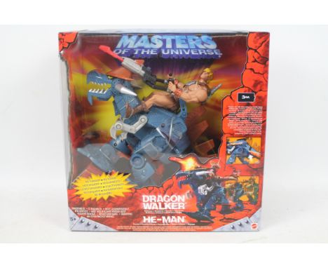 MOTU - Mattel - He Man - Dragon Walker. A boxed 2003 'Dragon Walker' with He Man, factory sealed and appearing in Mint condit