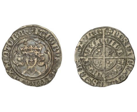 James III (1460-1488), Light issue, 1482, Groat, Edinburgh, mm. cross fleury, tressure of seven arcs, small trefoils on cusps
