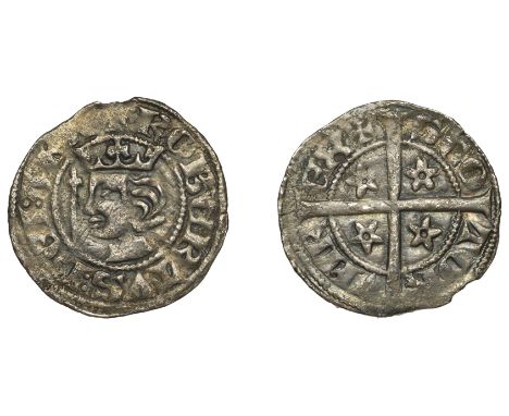 Robert the Bruce (1306-1329), Sterling, mm. cross pattée, bust left of fine style, colon stops, rev. long cross, four mullets