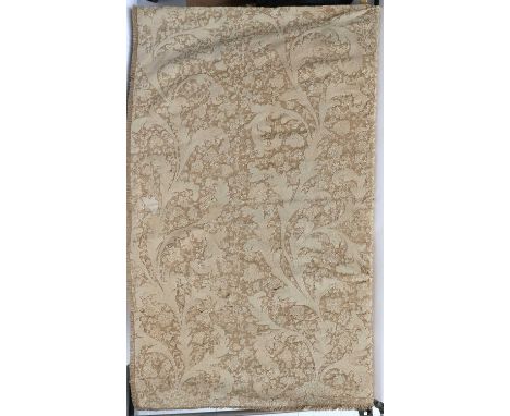 An Unusual Bed Cover Hand Stitched with Decorative 19th Century Appliqués and Lace Floral Motifs in the style of Point Venise