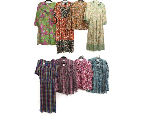Assorted 1970s and Later Ladies Mainly Hildebrand Liberty Costume, comprising a dress printed with flower and berry designs o