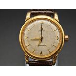 Omega Semaster Vintage Automatik Herrenuhr 18K GG
