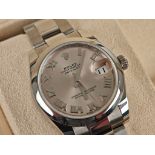 Rolex Datejust 31, Mod: 178240, Zifferblatt - Pink - Damen Armbanduhr.