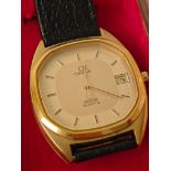 Omega De Ville Quartz aus dem 70er. Jahre - Kaliber 1332, Herren Armbanduhr