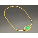 Jade Kette 18K