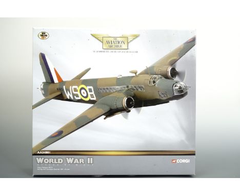 The Corgi Aviation Archive Vickers Wellington MK1A, No 9 Squadron RAF Honnington December 1939, 1:72 scale model