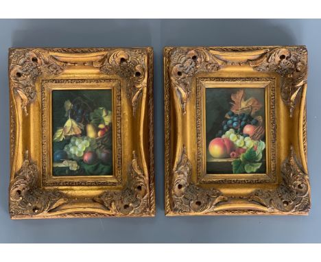 Three interior decorators' reproduction fine art pictures, including a Dutch style still life in an antique frame, offset lit