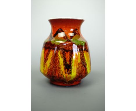 A 1960s Poole Pottery Aegean vase, 9.5 cm