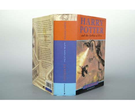 J K Rowling, "Harry Potter and the Goblet of Fire", Bloomsbury, 2000, first edition