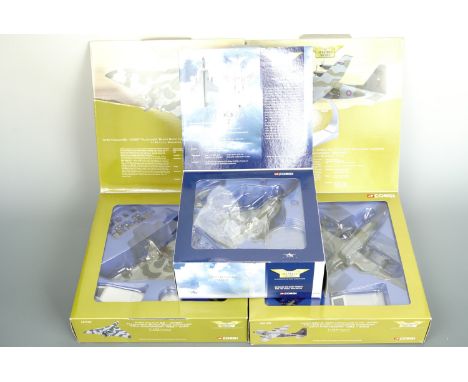 The Corgi Aviation Archive Falklands 20th Anniversary model aircraft, including the Avro Vulcan B2 1:144 scale, a Lockheed C-