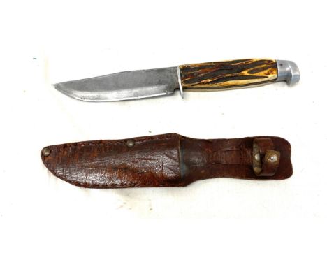 Knife and scabbard 